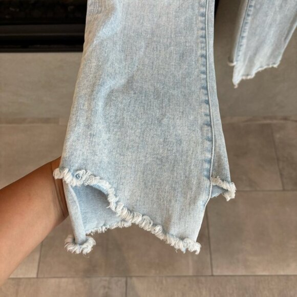 Veronica Beard Katherine Corset-Waist Extra High Rise Jeans, Size 26/ 2 - Picture 5 of 13